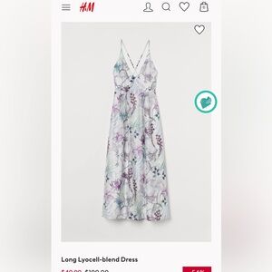Maxi floral dress